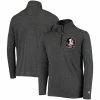 Youth Champion Heathered Black Florida State Seminoles Field Day Quarter-Zip Jacket