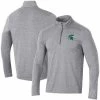 Men's Champion Heathered Gray Michigan State Spartans Field Day Team Quarter-Zip Jacket 2 Men's Champion Heathered Gray Michigan State Spartans Field Day Team Quarter-Zip Jacket -Champion shop unnamed file 7043