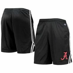 Men's Champion Black Alabama Crimson Tide Team Lacrosse Shorts