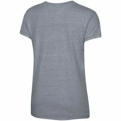 Women's Champion Gray Clemson Tigers Vault Logo V-Neck T-Shirt -Champion shop unnamed file 7075