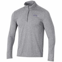 Men's Champion Heathered Gray TCU Horned Frogs Field Day Team Quarter-Zip Jacket 4 Men's Champion Heathered Gray TCU Horned Frogs Field Day Team Quarter-Zip Jacket -Champion shop unnamed file 7078