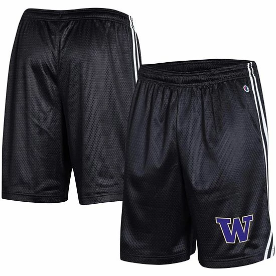 Men's Champion Black Washington Huskies Team Lacrosse Shorts Men's Champion Black Washington Huskies Team Lacrosse Shorts -Champion shop unnamed file 7130