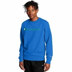 Men's Champion® Powerblend Fleece Sweatshirt Bright Royal -Champion shop unnamed file 716