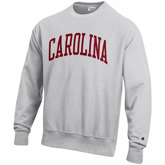 Men's Champion Heathered Gray South Carolina Gamecocks Arch Reverse Weave Pullover Sweatshirt Men's Champion Heathered Gray South Carolina Gamecocks Arch Reverse Weave Pullover Sweatshirt -Champion shop unnamed file 7185