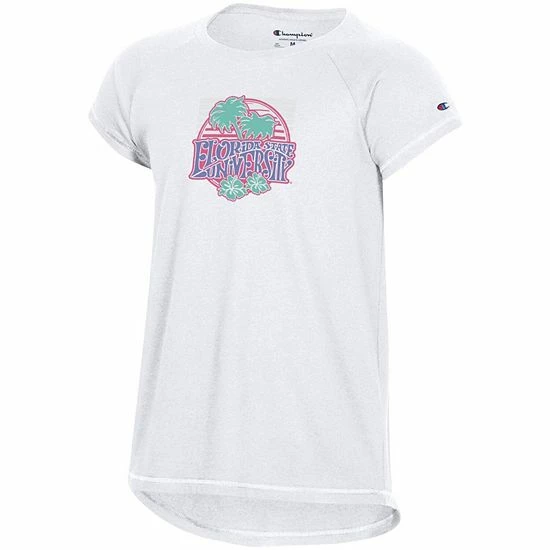 Girls Youth Champion White Florida State Seminoles Beach Club Raglan T-Shirt Girls Youth Champion White Florida State Seminoles Beach Club Raglan T-Shirt -Champion shop unnamed file 7201