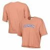 Women's Champion Orange Clemson Tigers Vintage Wash Boxy Crop T-Shirt -Champion shop unnamed file 7207