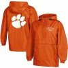 Women's Champion Orange Clemson Tigers Packable Half-Zip Light Rain Jacket 2 Women's Champion Orange Clemson Tigers Packable Half-Zip Light Rain Jacket -Champion shop unnamed file 7223