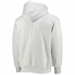 Men's Champion Heathered Gray LSU Tigers Team Vault Logo Reverse Weave Pullover Hoodie -Champion shop unnamed file 7257