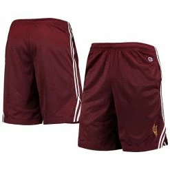 Men's Champion Maroon Arizona State Sun Devils Team Lacrosse Shorts -Champion shop unnamed file 7327