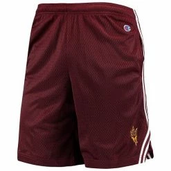 Men's Champion Maroon Arizona State Sun Devils Team Lacrosse Shorts -Champion shop unnamed file 7328
