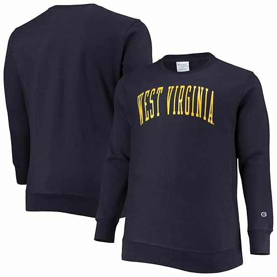 Men's Champion Navy West Virginia Mountaineers Big & Tall Reverse Weave Fleece Crewneck Pullover Sweatshirt Men's Champion Navy West Virginia Mountaineers Big & Tall Reverse Weave Fleece Crewneck Pullover Sweatshirt -Champion shop unnamed file 7330