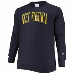 Men's Champion Navy West Virginia Mountaineers Big & Tall Reverse Weave Fleece Crewneck Pullover Sweatshirt 4 Men's Champion Navy West Virginia Mountaineers Big & Tall Reverse Weave Fleece Crewneck Pullover Sweatshirt -Champion shop unnamed file 7332