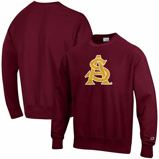 Men's Champion Maroon Arizona State Sun Devils Vault Logo Reverse Weave Pullover Sweatshirt Men's Champion Maroon Arizona State Sun Devils Vault Logo Reverse Weave Pullover Sweatshirt -Champion shop unnamed file 7339