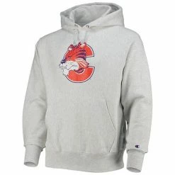 Men's Champion Heathered Gray Clemson Tigers Team Vault Logo Reverse Weave Pullover Hoodie 4 Men's Champion Heathered Gray Clemson Tigers Team Vault Logo Reverse Weave Pullover Hoodie -Champion shop unnamed file 7351