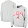 Youth Champion Heathered Gray Alabama Crimson Tide Powerblend Fleece Sweatshirt -Champion shop unnamed file 7370