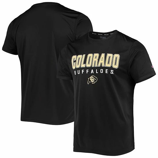 Men's Champion Black Colorado Buffaloes Stack T-Shirt Men's Champion Black Colorado Buffaloes Stack T-Shirt -Champion shop unnamed file 7387