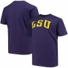 Men's Champion Purple LSU Tigers Big & Tall Arch Team Logo T-Shirt -Champion shop unnamed file 7443