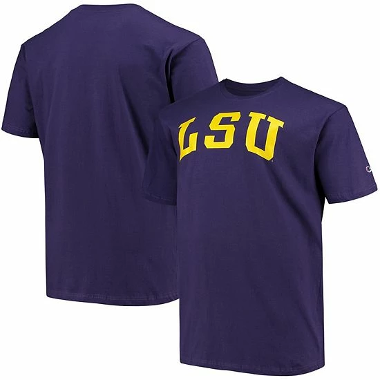 Men's Champion Purple LSU Tigers Big & Tall Arch Team Logo T-Shirt Men's Champion Purple LSU Tigers Big & Tall Arch Team Logo T-Shirt -Champion shop unnamed file 7443