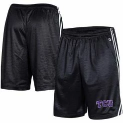Men's Champion Black TCU Horned Frogs Team Lacrosse Shorts 3 Men's Champion Black TCU Horned Frogs Team Lacrosse Shorts -Champion shop unnamed file 7458