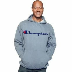 Big & Tall Champion® Pullover Hoodie Black -Champion shop unnamed file 746