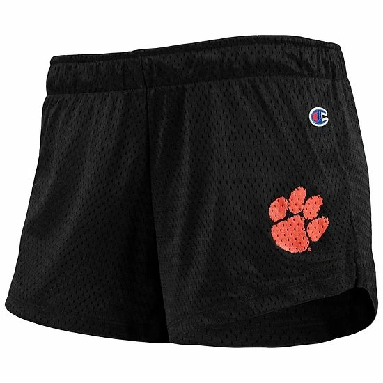 Women's Champion Black Clemson Tigers Logo Mesh Shorts Women's Champion Black Clemson Tigers Logo Mesh Shorts -Champion shop unnamed file 7488