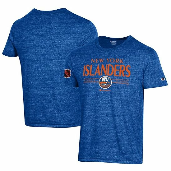 Men's Champion Royal New York Islanders Tri-Blend T-Shirt Men's Champion Royal New York Islanders Tri-Blend T-Shirt -Champion shop unnamed file 7497