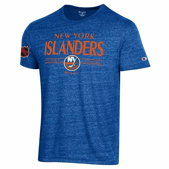 Men's Champion Royal New York Islanders Tri-Blend T-Shirt Men's Champion Royal New York Islanders Tri-Blend T-Shirt -Champion shop unnamed file 7498