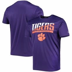 Men's Champion Purple Clemson Tigers Wordmark Slash T-Shirt 3 Men's Champion Purple Clemson Tigers Wordmark Slash T-Shirt -Champion shop unnamed file 7503