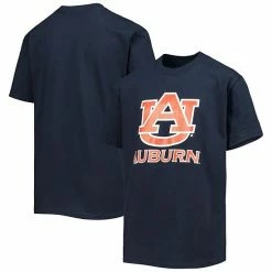 Youth Champion Navy Auburn Tigers Team Lockup T-Shirt