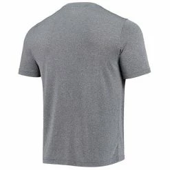 Men's Champion Gray North Carolina Tar Heels Wordmark Slash T-Shirt -Champion shop unnamed file 7557