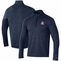 Men's Champion Heathered Navy Arizona Wildcats Field Day Team Quarter-Zip Jacket -Champion shop unnamed file 7566