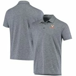 Men's Champion Navy Virginia Cavaliers Micro Mesh Space-Dye Polo -Champion shop unnamed file 7578
