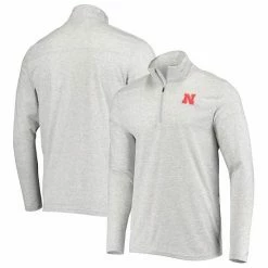 Men's Champion Heathered Gray Nebraska Huskers Field Day Team Quarter-Zip Jacket 3 Men's Champion Heathered Gray Nebraska Huskers Field Day Team Quarter-Zip Jacket -Champion shop unnamed file 7583