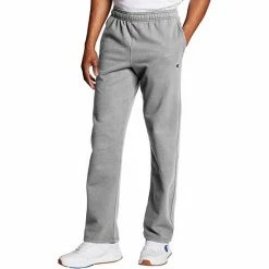 Men's Champion® Powerblend Fleece Pants Oxford Gray -Champion shop unnamed file 76