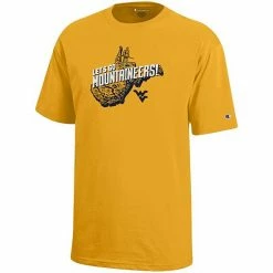 Youth Champion Gold West Virginia Mountaineers Let's Go Mountaineers T-Shirt 4 Youth Champion Gold West Virginia Mountaineers Let's Go Mountaineers T-Shirt -Champion shop unnamed file 7642