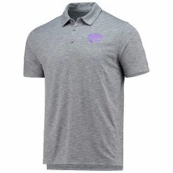 Men's Champion Gray Kansas State Wildcats Micro Mesh Space-Dye Polo 4 Men's Champion Gray Kansas State Wildcats Micro Mesh Space-Dye Polo -Champion shop unnamed file 7657