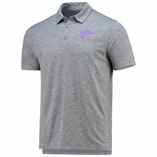 Men's Champion Gray Kansas State Wildcats Micro Mesh Space-Dye Polo Men's Champion Gray Kansas State Wildcats Micro Mesh Space-Dye Polo -Champion shop unnamed file 7657