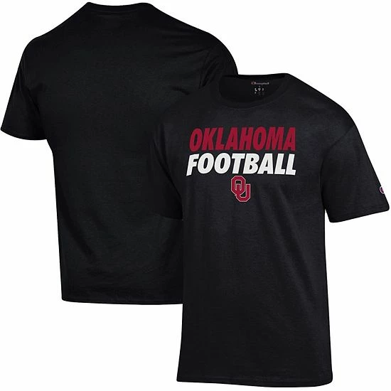Men's Champion Black Oklahoma Sooners Game Ready Football T-Shirt Men's Champion Black Oklahoma Sooners Game Ready Football T-Shirt -Champion shop unnamed file 7711