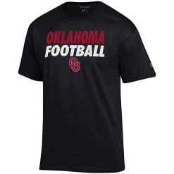 Men's Champion Black Oklahoma Sooners Game Ready Football T-Shirt 4 Men's Champion Black Oklahoma Sooners Game Ready Football T-Shirt -Champion shop unnamed file 7713
