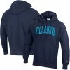 Men's Champion Navy Villanova Wildcats Team Arch Reverse Weave Pullover Hoodie -Champion shop unnamed file 7727