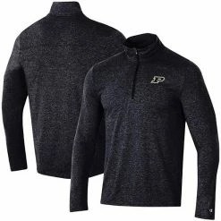 Men's Champion Heathered Black Purdue Boilermakers Field Day Team Quarter-Zip Jacket 3 Men's Champion Heathered Black Purdue Boilermakers Field Day Team Quarter-Zip Jacket -Champion shop unnamed file 7756