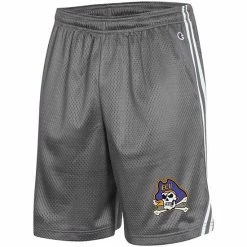 Men's Champion Gray ECU Pirates Team Lacrosse Shorts -Champion shop unnamed file 7941
