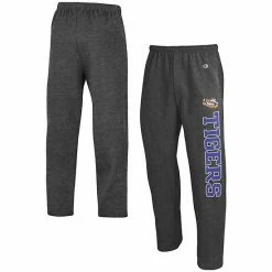 Men's Champion Gray LSU Tigers Powerblend Pants