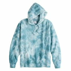 Men's Champion® Crush Dye Fleece Hoodie Sweet Green -Champion shop unnamed file 796