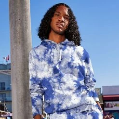 Men's Champion® Crush Dye Fleece Hoodie Sweet Green -Champion shop unnamed file 797