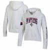 Women's Champion Heathered Gray Florida Panthers Reverse Weave Pullover Hoodie