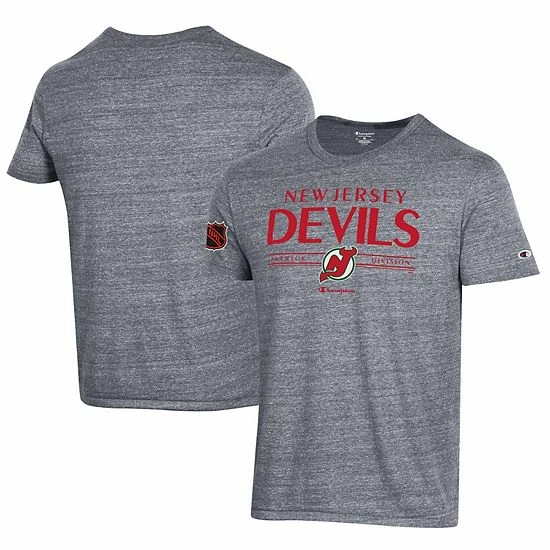 Men's Champion Gray New Jersey Devils Tri-Blend T-Shirt Men's Champion Gray New Jersey Devils Tri-Blend T-Shirt -Champion shop unnamed file 7998