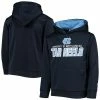 Youth Champion Navy North Carolina Tar Heels Field Day Arch Clean Pullover Hoodie