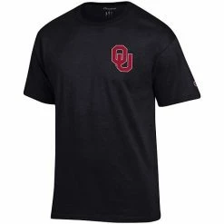Men's Champion Black Oklahoma Sooners Stack 2-Hit T-Shirt 3 Men's Champion Black Oklahoma Sooners Stack 2-Hit T-Shirt -Champion shop unnamed file 8037