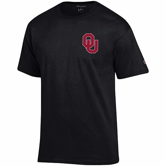 Men's Champion Black Oklahoma Sooners Stack 2-Hit T-Shirt Men's Champion Black Oklahoma Sooners Stack 2-Hit T-Shirt -Champion shop unnamed file 8037